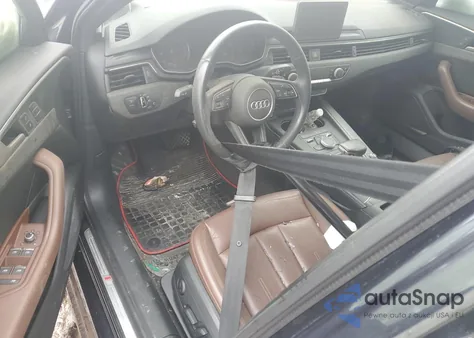 2018 Audi A4 Premium Plus from USA, damaged, VIN WAULMAF46JN006954